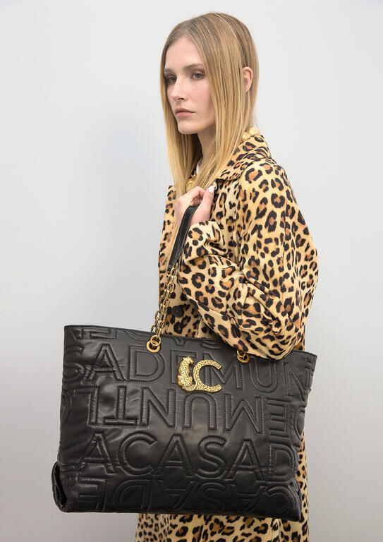 Shopper Pespunte Logo Lola Casademunt - Imagen 7