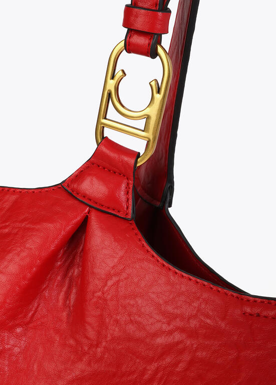 Shopper Rojo Pliegues Lola Casademunt - Imagen 10