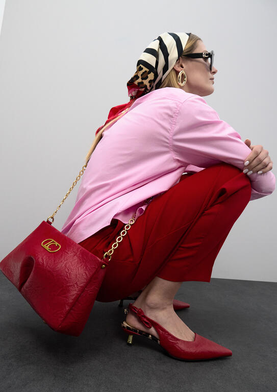 Zapato Tacón Destalonado con Detalle Lazo Lola Casademunt - Imagen 4