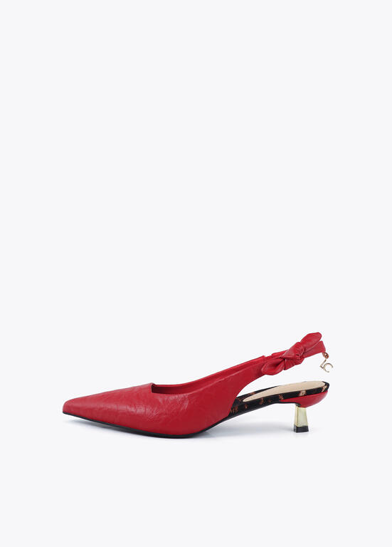 Zapato Tacón Destalonado con Detalle Lazo Lola Casademunt - Imagen 6