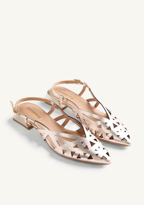 Zapatos Destalonados Piel Rothbury Platino Gioseppo - Imagen 2