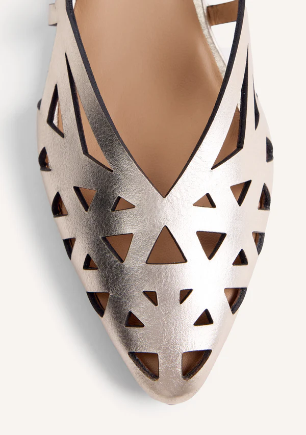 Zapatos Destalonados Piel Rothbury Platino Gioseppo - Imagen 3