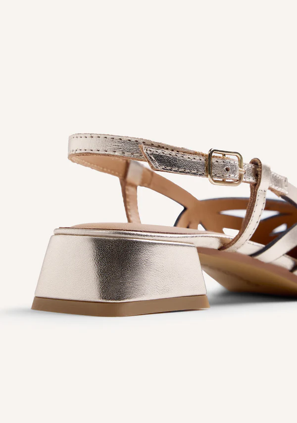 Zapatos Destalonados Piel Rothbury Platino Gioseppo - Imagen 4