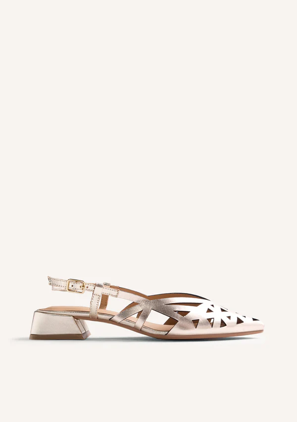 Zapatos Destalonados Piel Rothbury Platino Gioseppo