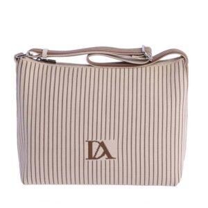 Bandolera Beige Marrón Don Algodón