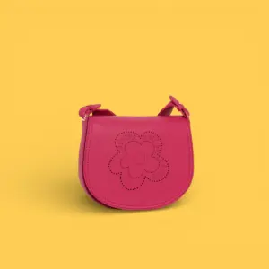 Bandolera Tapa Calado flor Fucsia Agatha Ruiz de la Prada