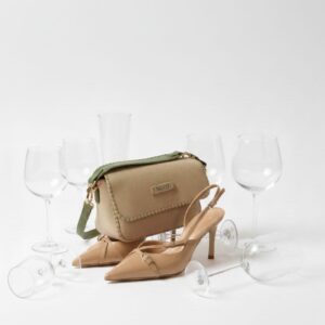 Bandolera tapa antelina pespuntes Noco