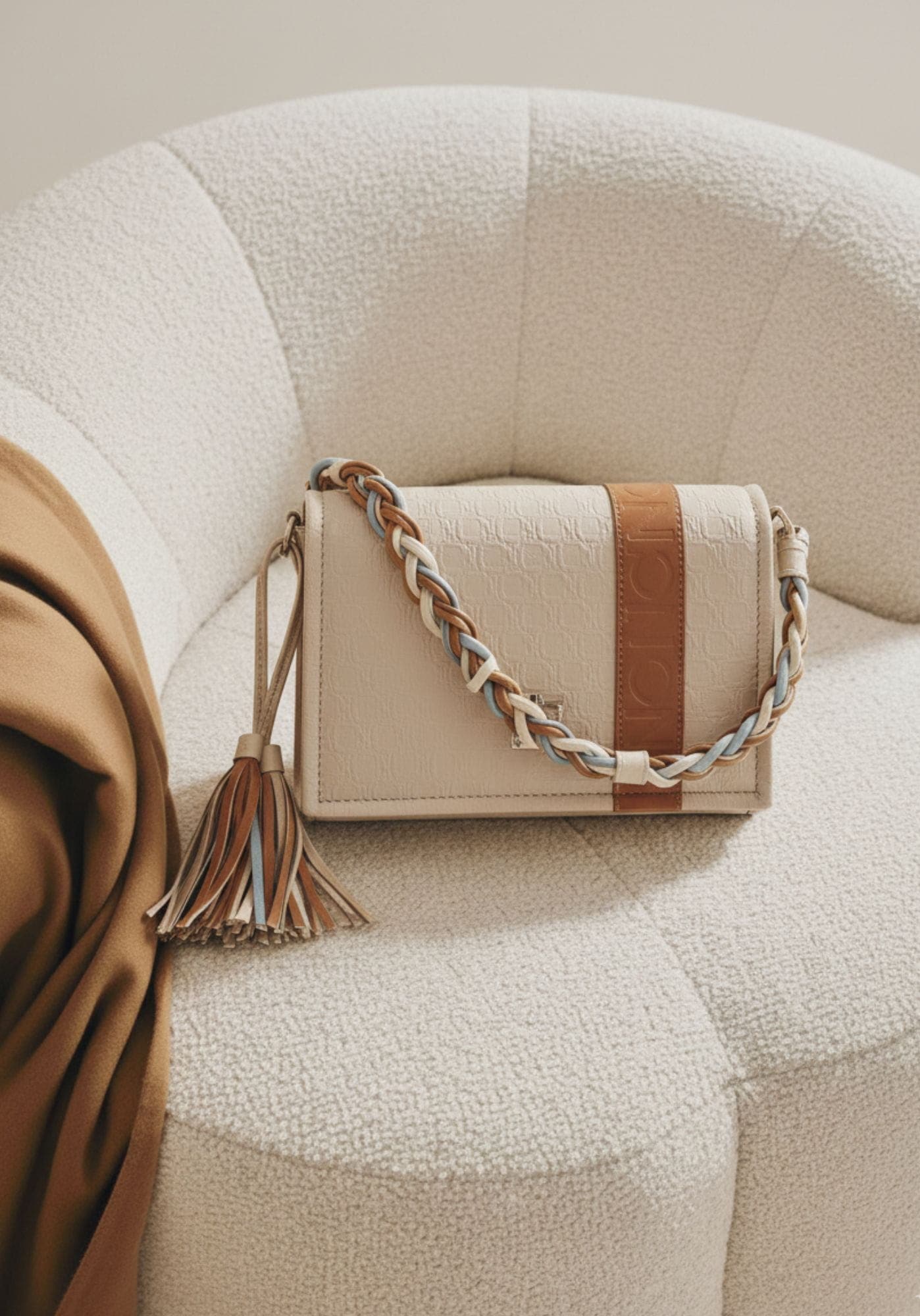 Bandolera tapa tricolor Noco