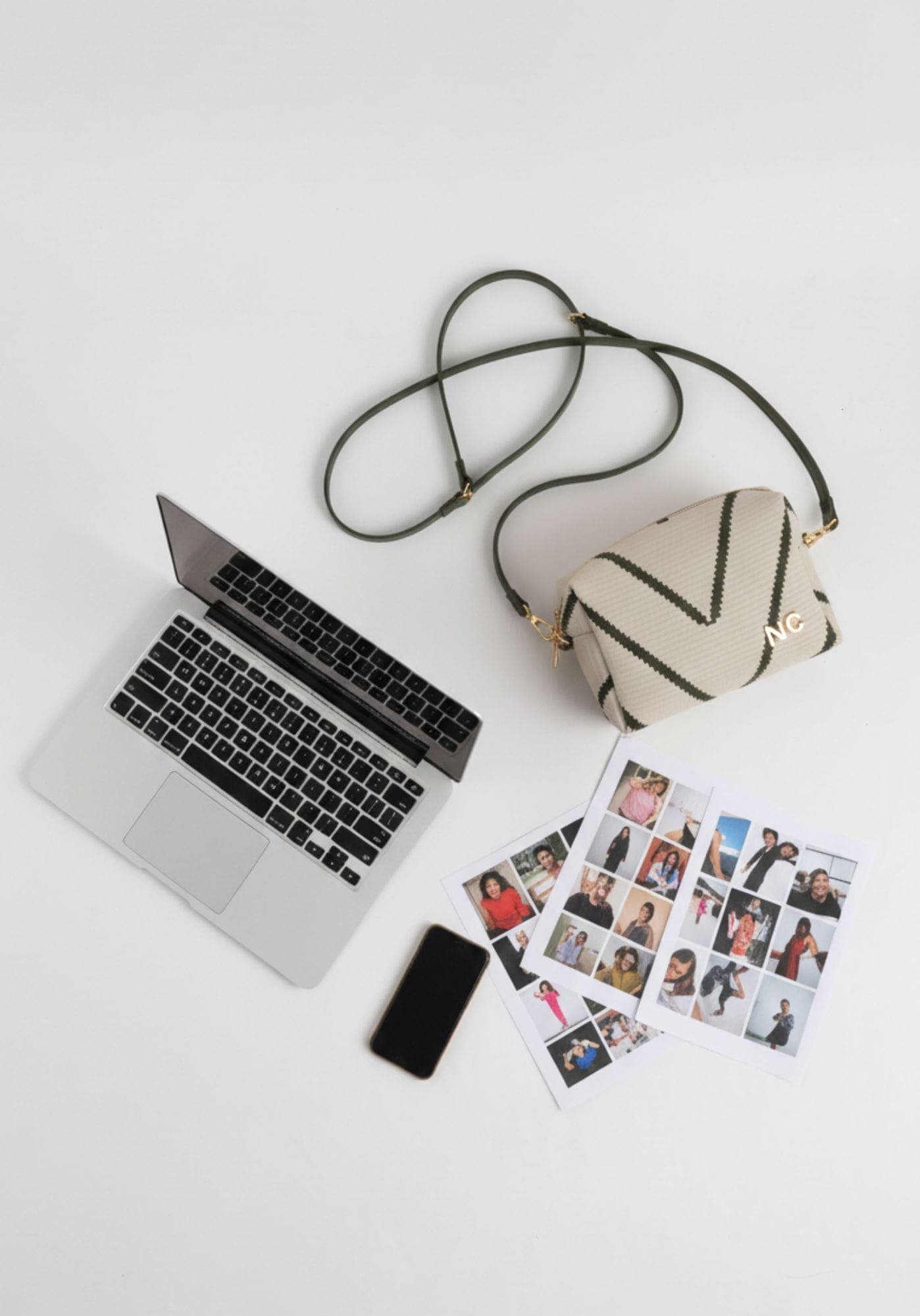 Bandolera tejido zigzag Noco