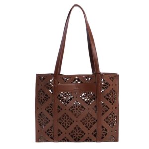 Bolso de Hombro Marrón Chocolate Don Algodón 0SV7845005
