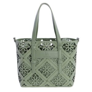 Bolso de Mano Calado verde Don Algodón 0SV7846005