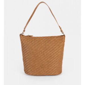 Bolso de hombro Pepe Moll Marrón Trenzado 261382