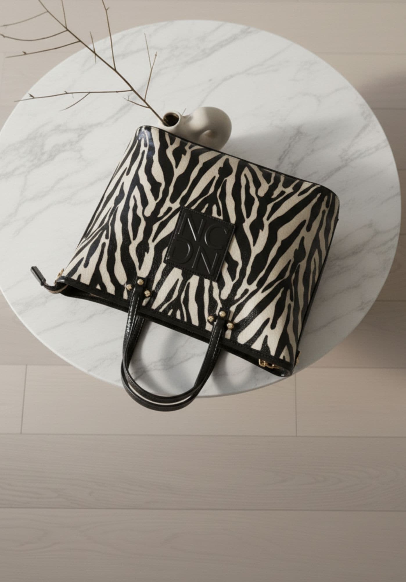 Bolso shopper cebra Noco