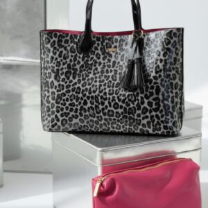 Bolso shopper charol leopardo Noco