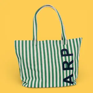 Tote Playa Rayas Verde Agatha Ruiz de la Prada
