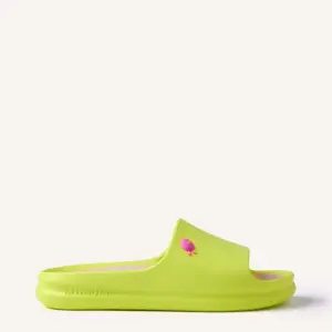 Chanclas Verde Neon Tipo Pala Gill Gioseppo