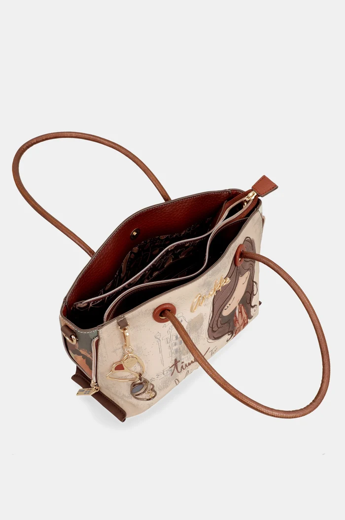 Bolso de Asa Corta y Bandolera Tulip Anekke - Imagen 11