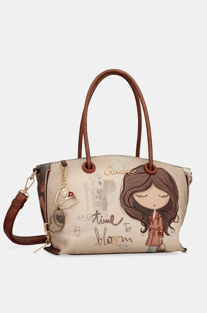 Bolso de Asa Corta y Bandolera Tulip Anekke - Imagen 4