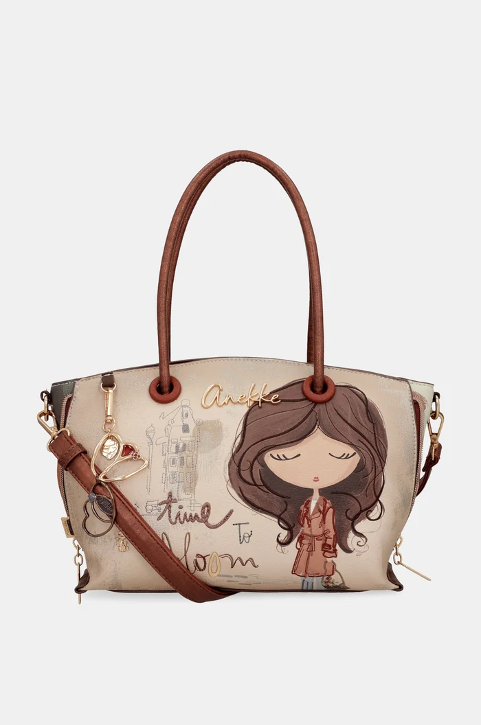 Bolso de Asa Corta y Bandolera Tulip Anekke - Imagen 6