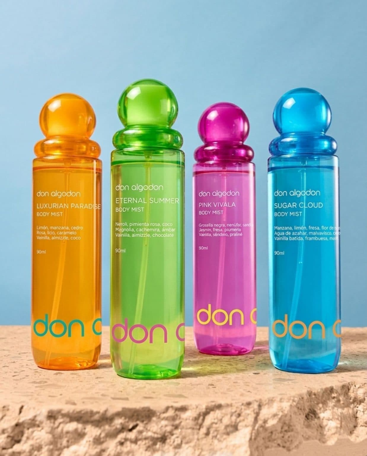 Colonia Body Mist Eternal Summer 90ml. Don Algodón - Imagen 3