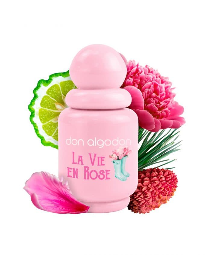 Colonia La Vie en Rosa 30ml. Don Algodón - Imagen 2