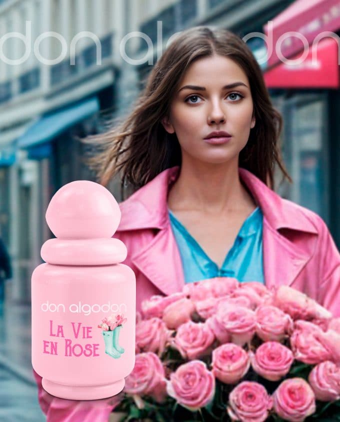 Colonia La Vie en Rosa 30ml. Don Algodón - Imagen 3
