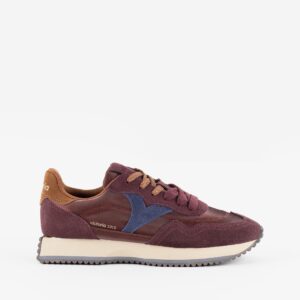 Deportiva Cosmos Nylon Metal y Serraje Burdeos Victoria