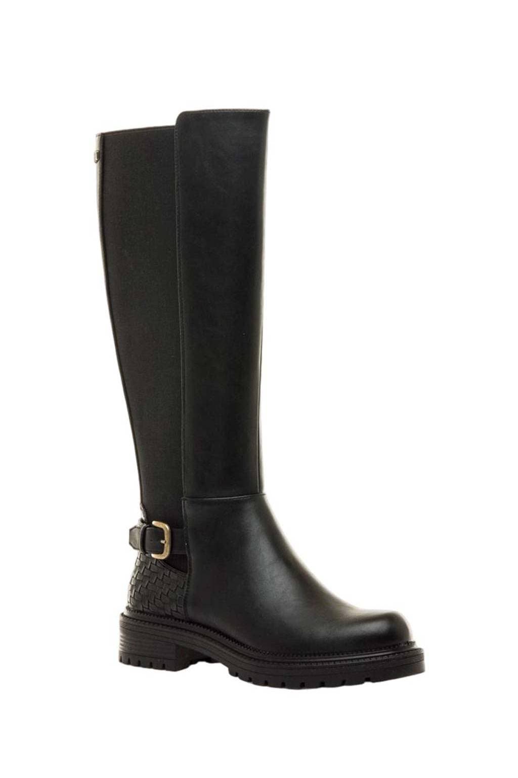 Bota Pita Negro Mustang - Imagen 2