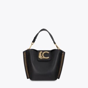 Bandolera con Cadena y Logo Leopardo Lola Casademunt