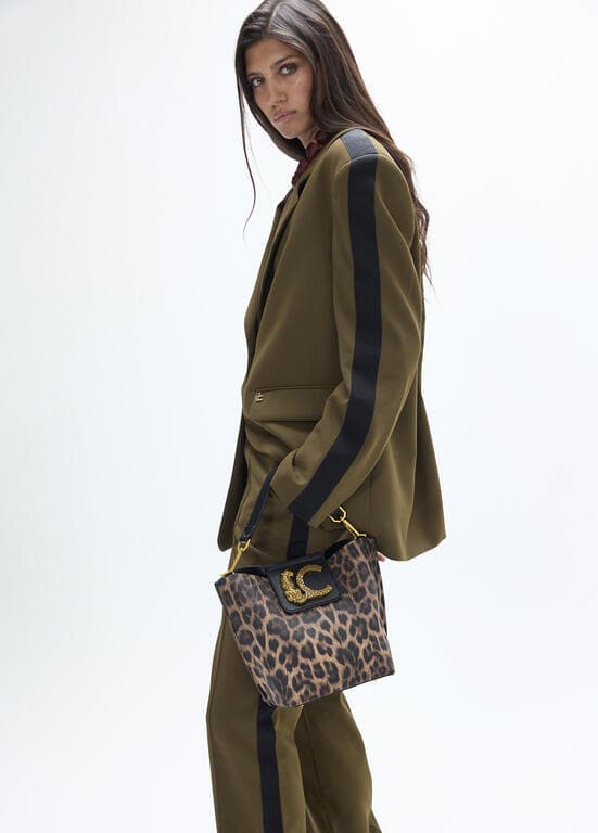 Bandolera con Logo Leopardo Lola Casademunt - Imagen 4