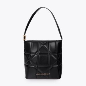 Bolso Acolchada Nudo con Logo Lola Casademunt