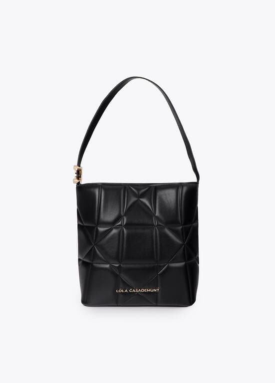 Bolso Acolchada Nudo con Logo Lola Casademunt