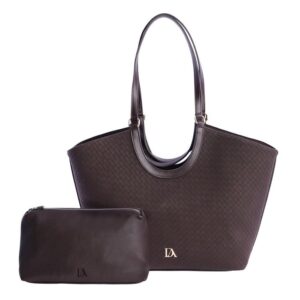 Bolso Shopper Marrón Chocolate Don Algodón