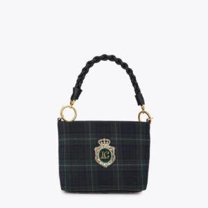 Bolso Tejido Cuadros Escocés Lola Casademunt
