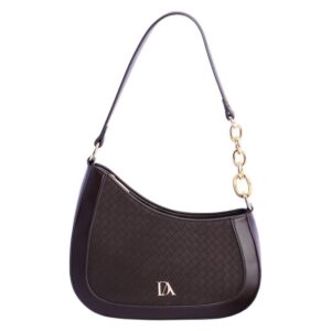 Bolso de Hombro Chiara Marrón Chocolate  Don Algodón