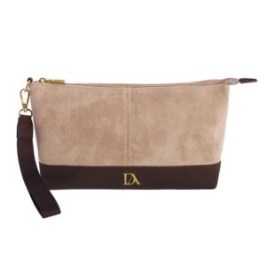 Bolso de Mano Alma Taupe Don Algodón