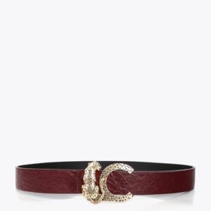Cinturón Reversible con Hebilla Animal Lola Casademunt