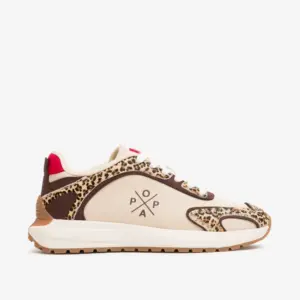 Deportiva Leopardo Beige Blake Popa