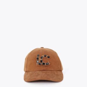 Gorra en Tejido con LC Cristales Lola Casademunt