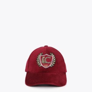 Gorra en Terciopelo con Parche Lola Casademunt