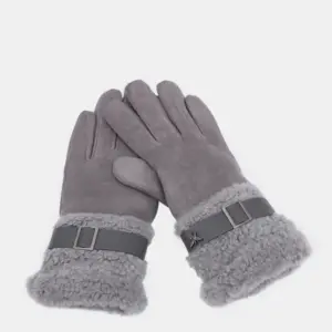 Guantes Ante Gris Pepe Moll