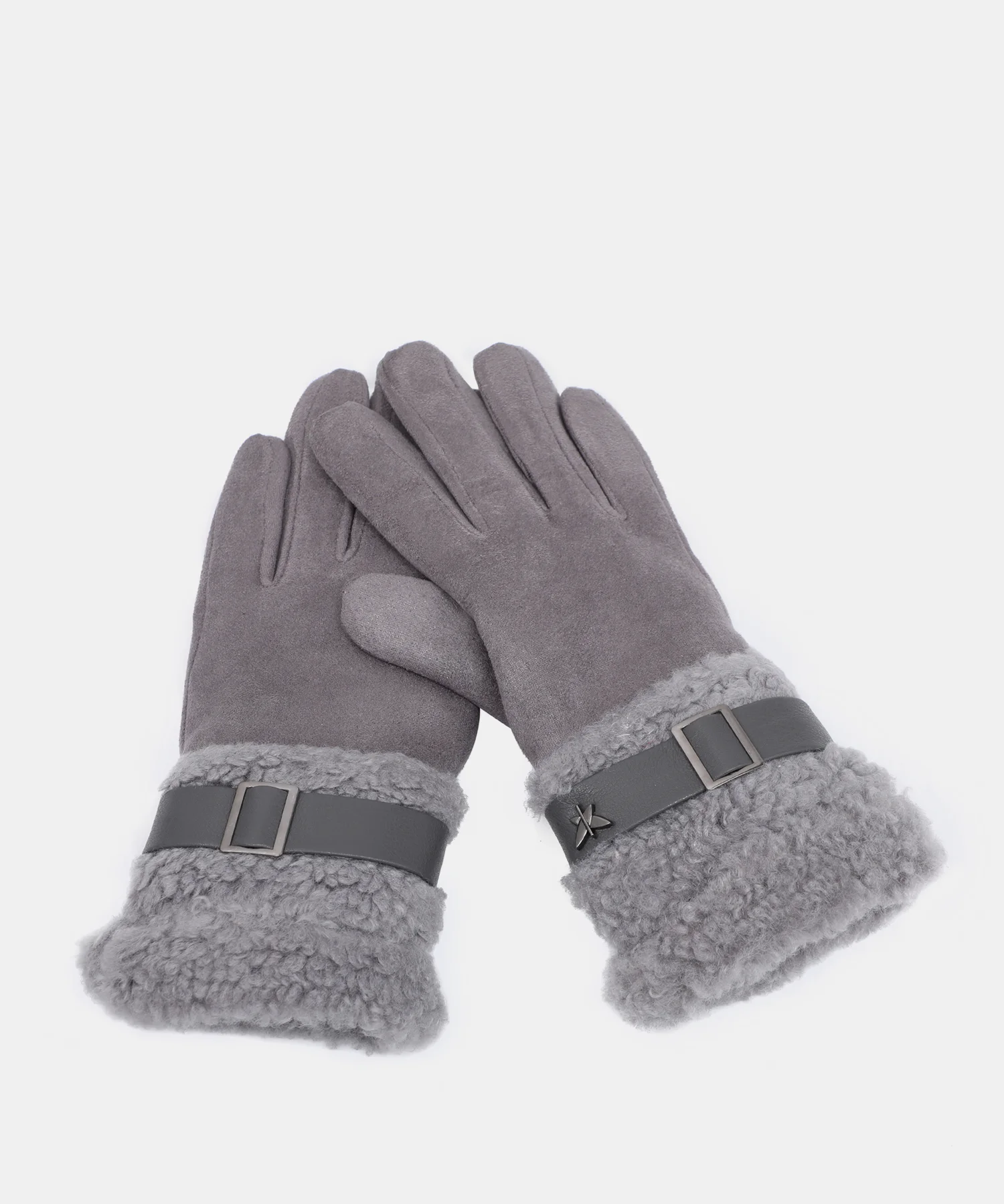 Guantes Ante Gris Pepe Moll