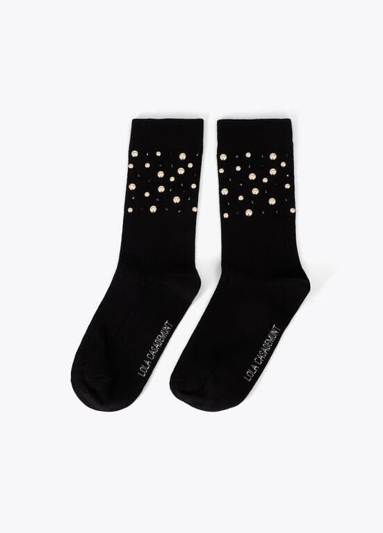 Pack Regalo Calcetines con Perlas y Cristales Lola Casademunt - Imagen 2
