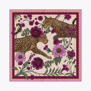 Pañuelo Tigres y Flores Lola Casademunt