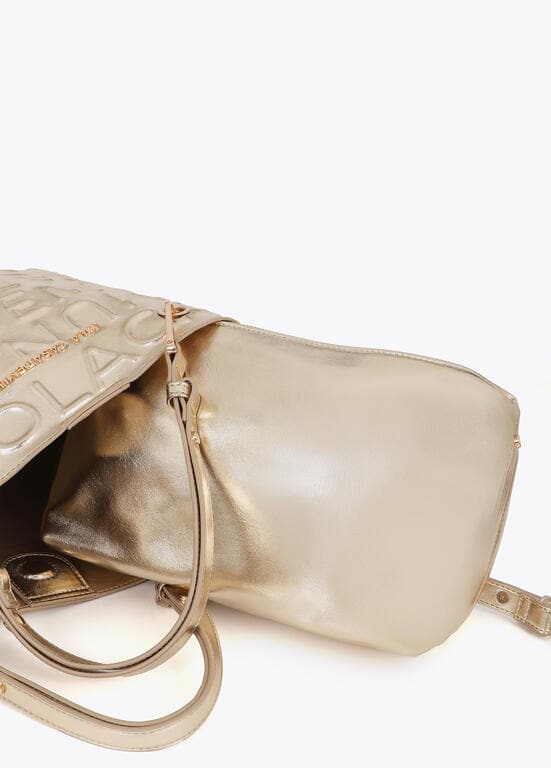 Shopper Dorado Monograma Lola Casademunt - Imagen 4