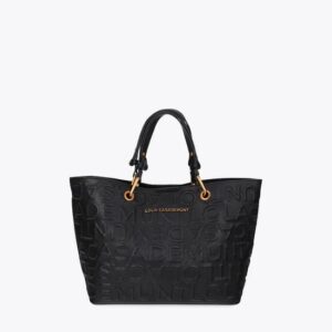 Shopper Negro Monograma Lola Casademunt