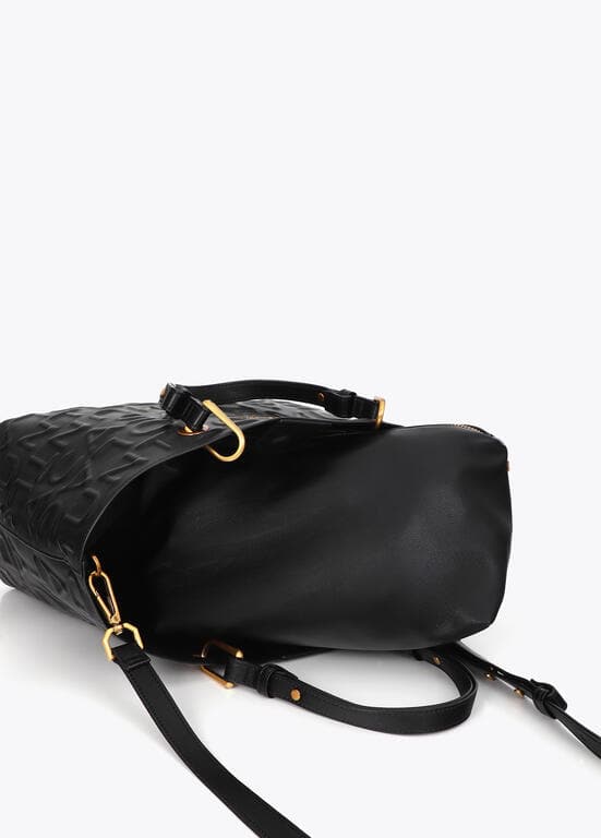 Shopper Negro Monograma Lola Casademunt - Imagen 6