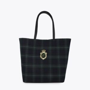 Shopper Tejido Cuadros Escocés Lola Casademunt