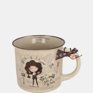Taza Porcelana Orchestra Anekke