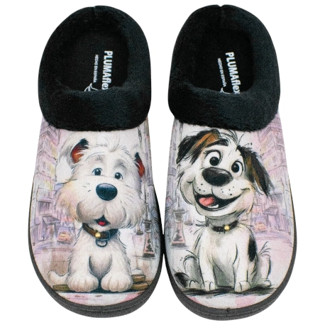 Zapatillas de Casa Plumaflex Perro Feliz